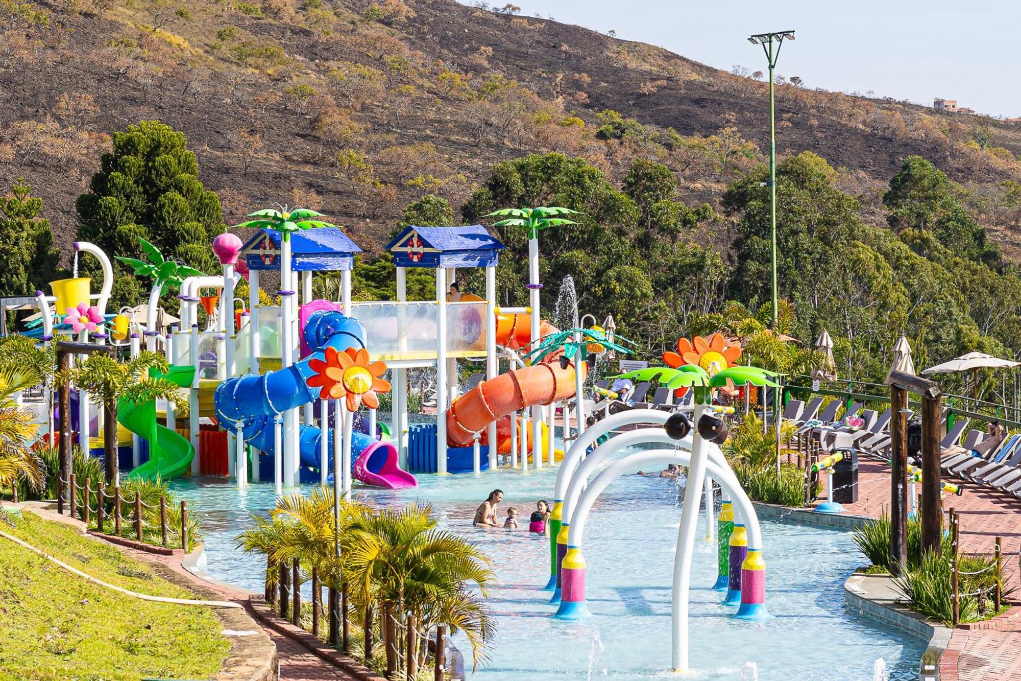 Hotel Golden Park All Inclusive Pocos De Caldas By Nacional Inn Екстер'єр фото Splash Island